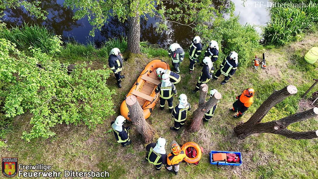 Ausbildung am Dorfteich in Dittersbach