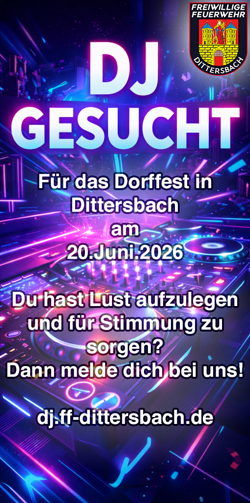 🎧 DJ GESUCHT