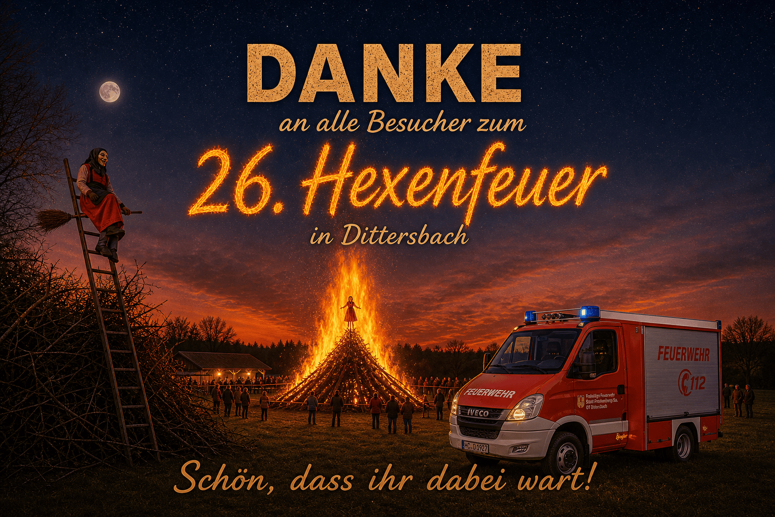 26. Hexenfeuer in Dittersbach